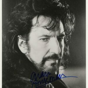 ALAN RICKMAN SIGNED AUTOGRAPH 8X10 PHOTO DIE HARD HARRY POTTER SEVERUS SNAKE JSA
