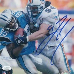 ZACH THOMAS MIAMI DOLPHINS SIGNED AUTOGRAPHED 8X10 PHOTO JSA WPP532155
Opens in a new window or tab