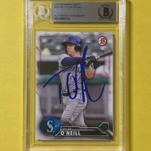2016 BOWMAN TYLER O'NEILL #BD139 AUTHENTIC AUTO BECKETT CERTIFIED MARINERS
Opens in a new window or tab