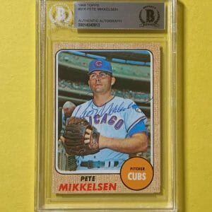 1968 TOPPS PETE MIKKELSON #516 AUTHENTIC AUTO BECKETT CERTIFIED CUBS
Opens in a new window or tab