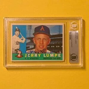 1960 TOPPS JERRY LUMPE #290 AUTHENTIC AUTO BECKETT CERTIFIED ATHLETICS
Opens in a new window or tab