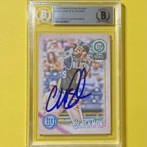 2018 TOPPS GQ CHARLIE BLACKMON #287 AUTHENTIC AUTO BECKETT CERTIFIED ROCKIES
Opens in a new window or tab