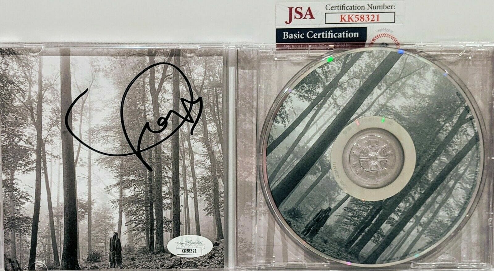 TAYLOR SWIFT Signed Autograph CD Cover Insert 