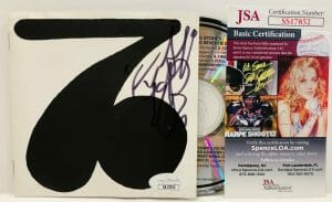 CHARLIE WATTS SIGNED “SUCKING IN THE SEVENTIES” THE ROLLING STONES CD INSERT JSA
 COLLECTIBLE MEMORABILIA