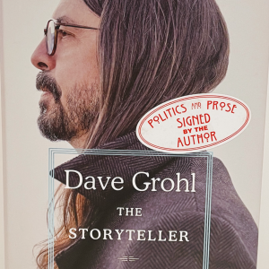 DAVE GROHL Signed Autograph 1st Ed Book "The Storyteller" JSA COA
