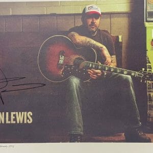 AARON LEWIS Signed Autograph Lithograph Print Poster Rock Country JSA
Opens in a new window or tab