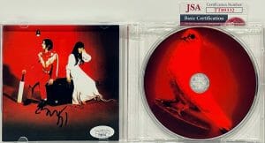 JACK WHITE SIGNED AUTOGRAPH “WHITE STRIPES ELEPHANT” CD INSERT JSA COA
 COLLECTIBLE MEMORABILIA