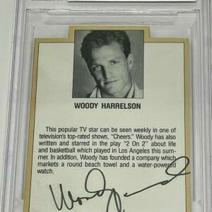 WOODY HARRELSON Signed Autograph Encapsulated Photo BAS
Opens in a new window or tab