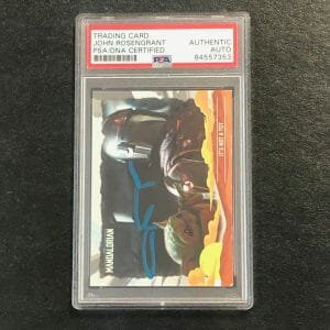 2020 Topps Star Wars The Mandalorian #6 John Rosengrant Signed Card PSA/DNA Enca
Opens in a new window or tab