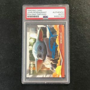 2020 Star Wars The Mandalorian #13 John Rosengrant Signed Card AUTO PSA/DNA Enca
Opens in a new window or tab