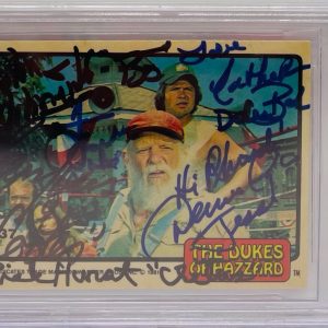 BACH PYLE SCHNEIDER WOPAT HURST JONES Dukes of Hazard Signed Slabbed Beckett
