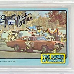 BEN JONES Signed Autograph Slabbed Dukes of Hazzard Actor #24 "Cooter" Beckett
