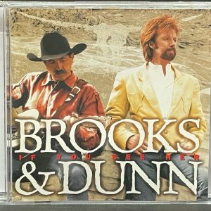 KIX BROOKS AND RONNIE DUNN BROOKS AND DUNN Signed Auto CD "If You See Her"