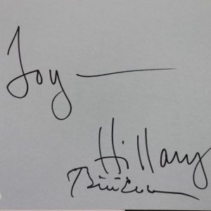 Bill & Hillary Clinton Authentic Signed The Clintons Book PSA/DNA #X01284