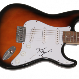 BRANDON FLOWERS SIGNED AUTOGRAPH FULL FENDER ELECTRIC GUITAR THE KILLERS JSA COA