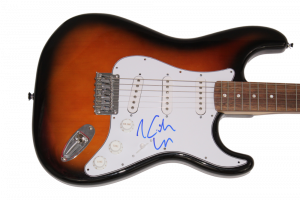 KEITH URBAN SIGNED AUTOGRAPH FENDER ELECTRIC GUITAR – COUNTRY MUSIC STAR W/ JSA COLLECTIBLE MEMORABILIA