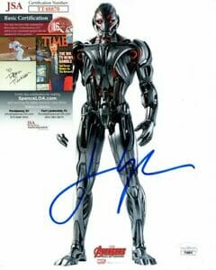 JAMES SPADER SIGNED AUTOGRAPHED 8×10 AVENGERS AGE OF ULTRON PHOTO JSA COLLECTIBLE MEMORABILIA
