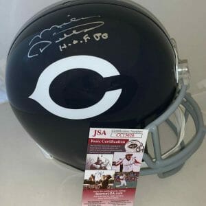 Mike Ditka signed Throwback Chicago Bears F/S Full Size Helmet autographed JSA