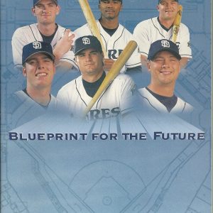 SAN DIEGO PADRES MLB BASEBALL 2001 MEDIA GUIDE VINTAGE GREAT COLOR AUTHENTIC