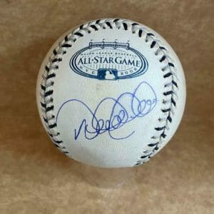 DEREK JETER NEW YORK YANKEES SIGNED 2008 ALL STAR BASEBALL RARE BECKETT LOA