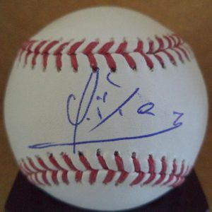 YUSNIEL DIAZ LOS ANGELES DODGERS SIGNED AUTOGRAPH M.L. BASEBALL COA
