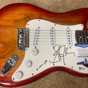Steven Tyler Aerosmith Signed Autographed Electric Guitar Beckett BAS Certified