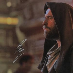 EWAN MCGREGOR SIGNED 11X14 PHOTO OBI-WAN KENOBI STAR WARS AUTOGRAPH BECKETT 2