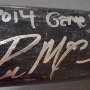 REESE MCGUIRE PITTSBURGH PIRATES SIGNED AUTOGRAPHED VICTUS GAME USED BAT W/COA A