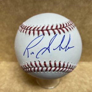 RON SCHUELER BRAVES/PHILLIES/PIRATES SIGNED AUTOGRAPHED M.L. BASEBALL W/ COA
