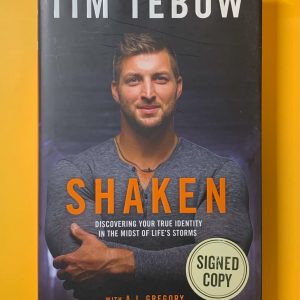 TIM TEBOW SIGNED BOOK SHAKEN W/ BECKETT COA