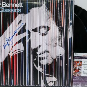 TONY BENNETT The Classics Signed Autograph LP Cover Vinyl Record JSA
