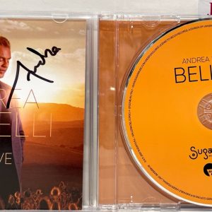 ANDREA BOCELLE Signed Autograph CD "Believe" JSA COA