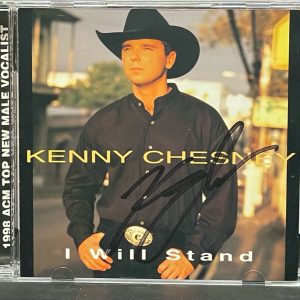 KENNY CHESNEY Signed Autograph CD "I Will Stand" JSA COA