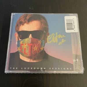 ELTON JOHN SIGNED AUTOGRAPH THE LOCKDOWN SESSIONS CD BOOKLET INSERT - VERY RARE!