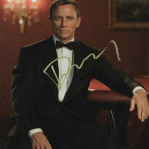 DANIEL CRAIG SIGNED 11X14 PHOTO JAMES BOND 007 AUTHENTIC AUTOGRAPH BECKETT 4