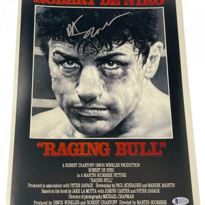 MARTIN SCORSESE SIGNED 12X18 PHOTO RAGING BULL AUTHENTIC AUTOGRAPH BECKETT