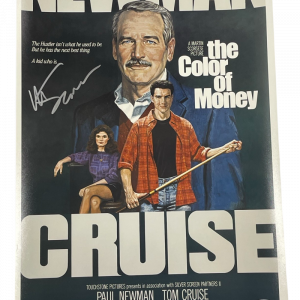 MARTIN SCORSESE SIGNED 12X18 PHOTO THE COLOR OF MONEY AUTHENTIC AUTOGRAPH BAS