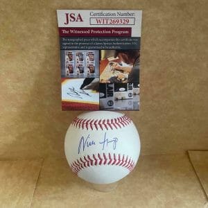 NICK GONZALES PITTSBURGH PIRATES SIGNED AUTOGRAPHED M.L. BASEBALL JSA WIT269329