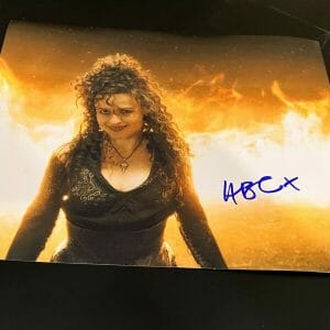 HELENA BONHAM CARTER SIGNED AUTOGRAPH 11x14 PHOTO HARRY POTTER BECKETT BAS COA D