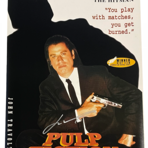 JOHN TRAVOLTA SIGNED 12X18 PHOTO PULP FUCTION AUTHENTIC AUTOGRAPH BECKETT COA 2