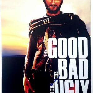 Clint Eastwood Autographed The Good The Bad The Ugly 16x20 Poster Photo ACOA