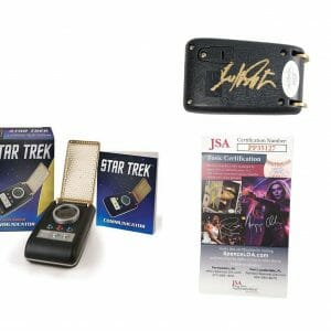 William Shatner Autographed Star Trek Communicator JSA JSA