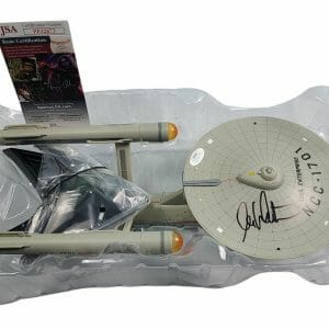 William Shatner Signed Star Trek Starship Legends U.S.S Enterprise NCC-1701 JSA