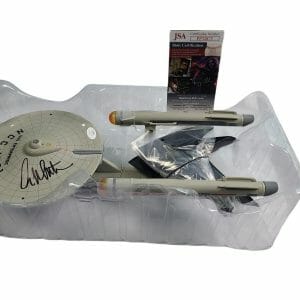 William Shatner Signed Star Trek Starship Legends U.S.S Enterprise NCC-1701 JSA