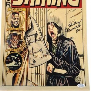 Shelley Duvall Joe Turkel Signed RARE The Shining 12x18 Comic Photo Poster ACOA
