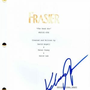 KELSEY GRAMMER SIGNED AUTOGRAPH FRASIER FULL PILOT SCRIPT - CHEERS, TOY STORY