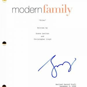 JESSE TYLER FERGUSON SIGNED AUTOGRAPH MODERN FAMILY FULL PILOT SCRIPT - RARE!