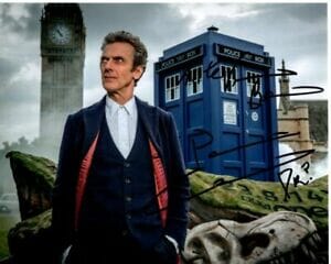 PETER CAPALDI SIGNED AUTOGRAPHED 8×10 DOCTOR WHO PHOTO GREAT CONTENT COLLECTIBLE MEMORABILIA