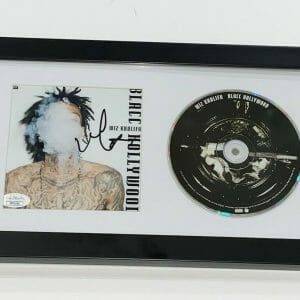 WIZ KHALIFA SIGNED FRAMED "BLACC HOLLYWOOD" CD NEW TAYLOR GANG PROOF JSA COA
