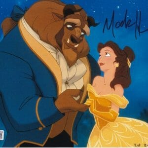 MARK HENN signed (BEAUTY AND THE BEAST) DISNEY ANIMATOR 8X10 BECKETT BF09423
